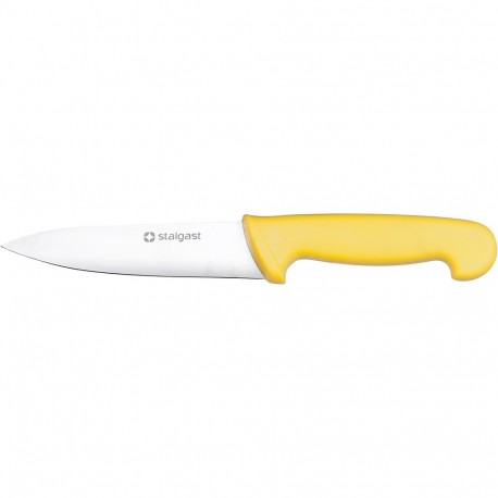 Nóż uniwersalny, HACCP, żółty, L 150 mm