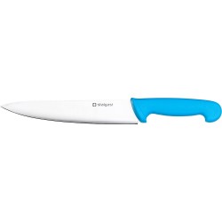 Nóż kuchenny, HACCP, niebieski, L 220 mm