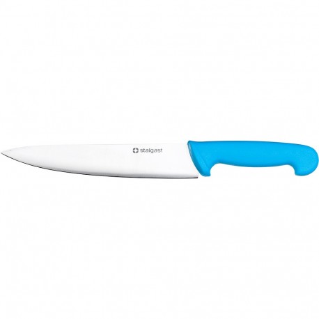 Nóż kuchenny, HACCP, niebieski, L 220 mm