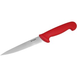 Nóż do filetowania, HACCP, czerwony, L 160 mm
