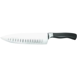 Nóż kuchenny ze szlifem, Elite, kuty, L 200 mm
