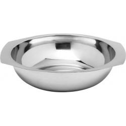 Miseczka stalowa na warzywa,surówkę z uchwytami śr. 160 mm