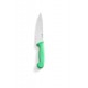 Nóż kucharski HACCP - 180 mm, zielony