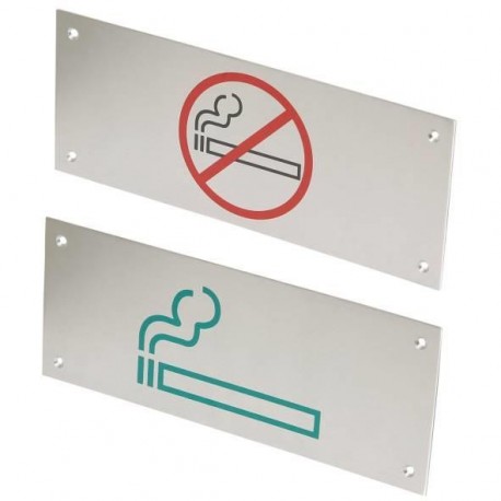 Tabliczka informacyjna na drzwi dla palących